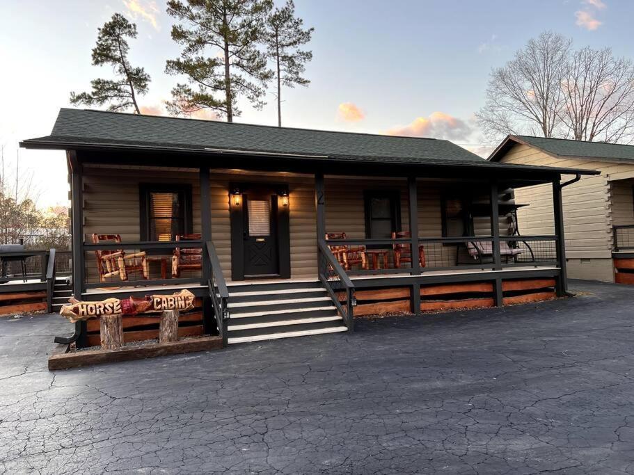 The Horse Cabin At Natural State Cabins Morning Star Exterior foto